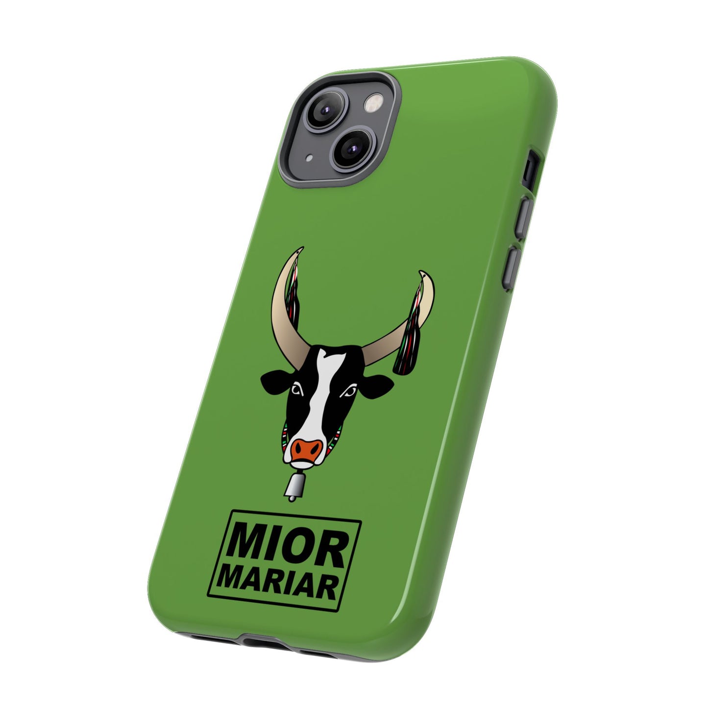 Cow Print Phone Case, Tough Cases for Animal Lovers, Fun Gift for Birthdays, Unique Accessories, Cute Cow Design