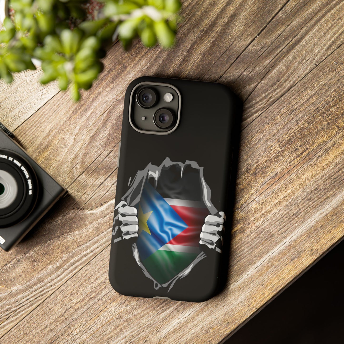 Phone Case - South Sudan Flag Tough Case