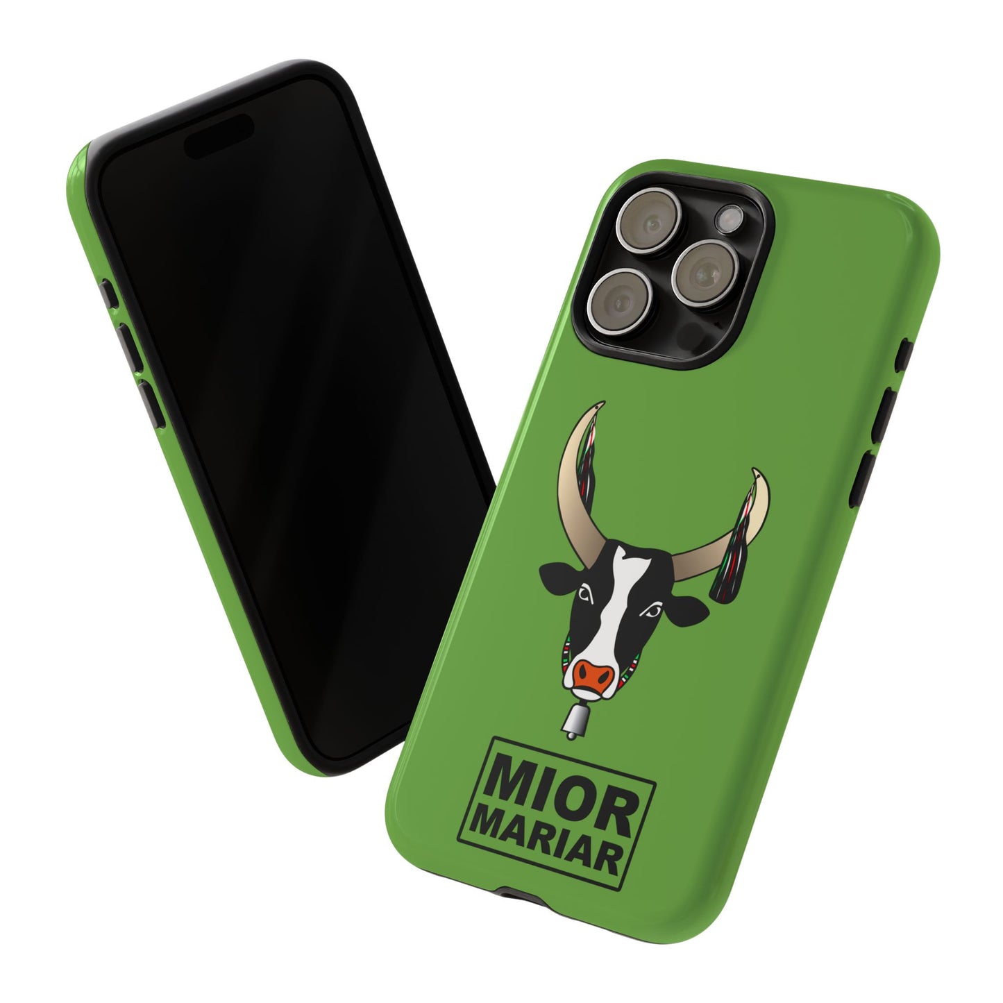 Cow Print Phone Case, Tough Cases for Animal Lovers, Fun Gift for Birthdays, Unique Accessories, Cute Cow Design