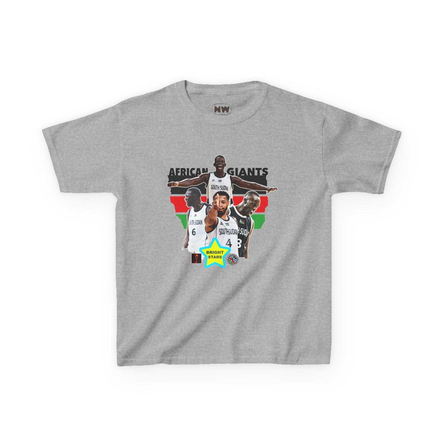 African Giants Kids Tee - Celebration of Culture, Custom Tee, Sports Fan Shirt, Gift for Young Athletes, African Pride Apparel