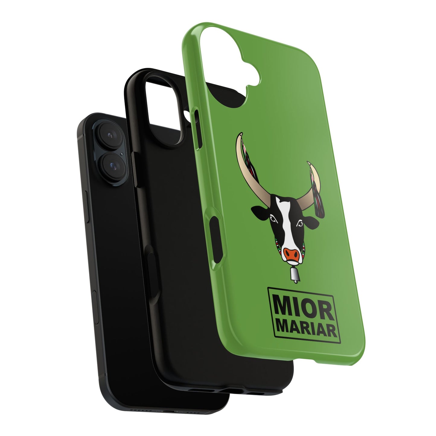 Cow Print Phone Case, Tough Cases for Animal Lovers, Fun Gift for Birthdays, Unique Accessories, Cute Cow Design
