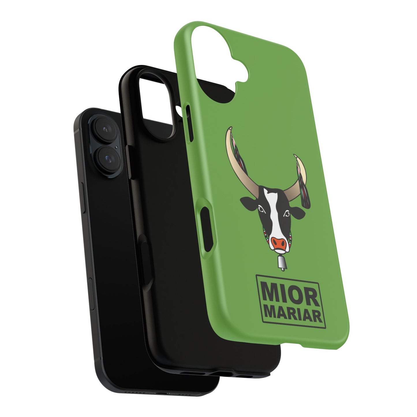 Cow Print Phone Case, Tough Cases for Animal Lovers, Fun Gift for Birthdays, Unique Accessories, Cute Cow Design