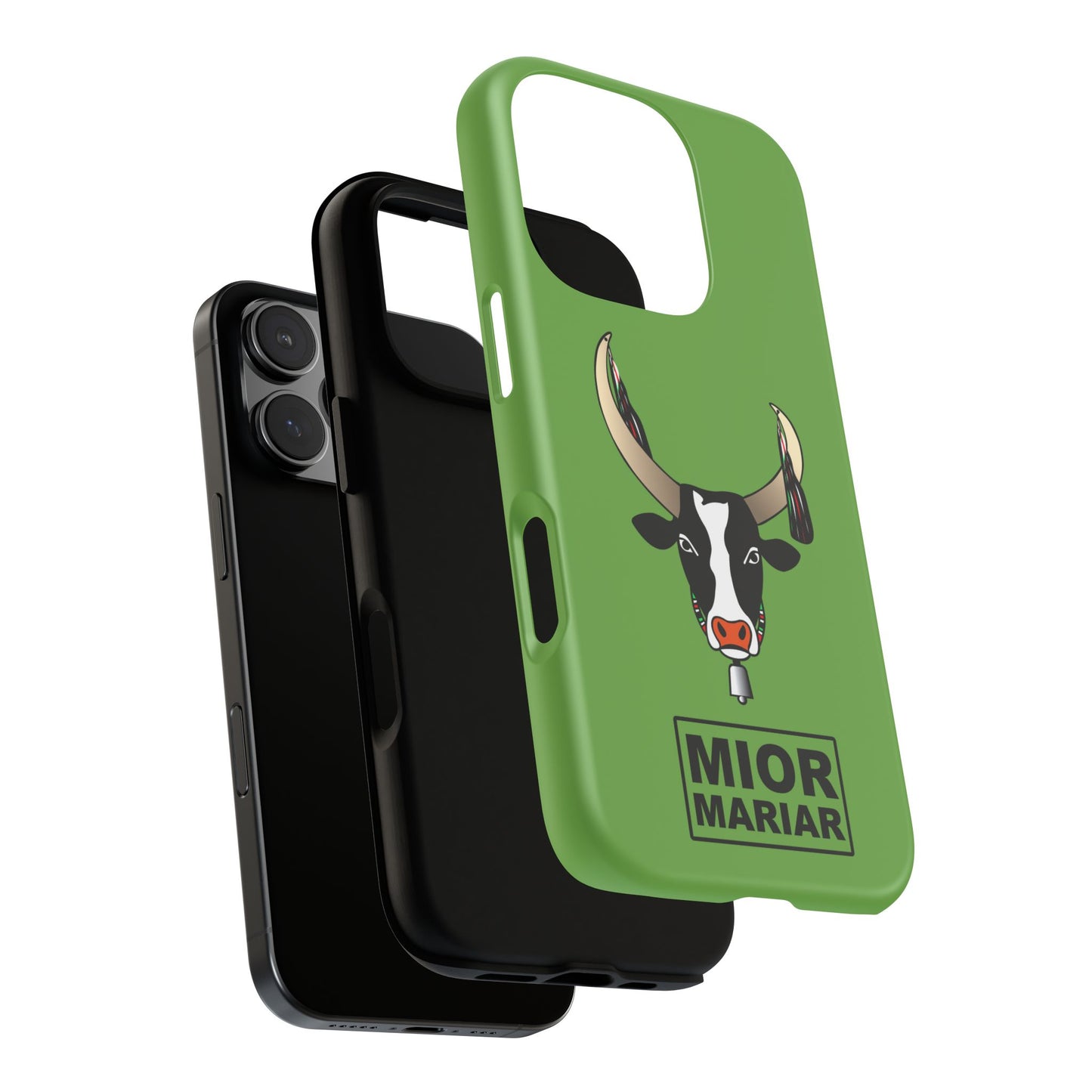 Cow Print Phone Case, Tough Cases for Animal Lovers, Fun Gift for Birthdays, Unique Accessories, Cute Cow Design
