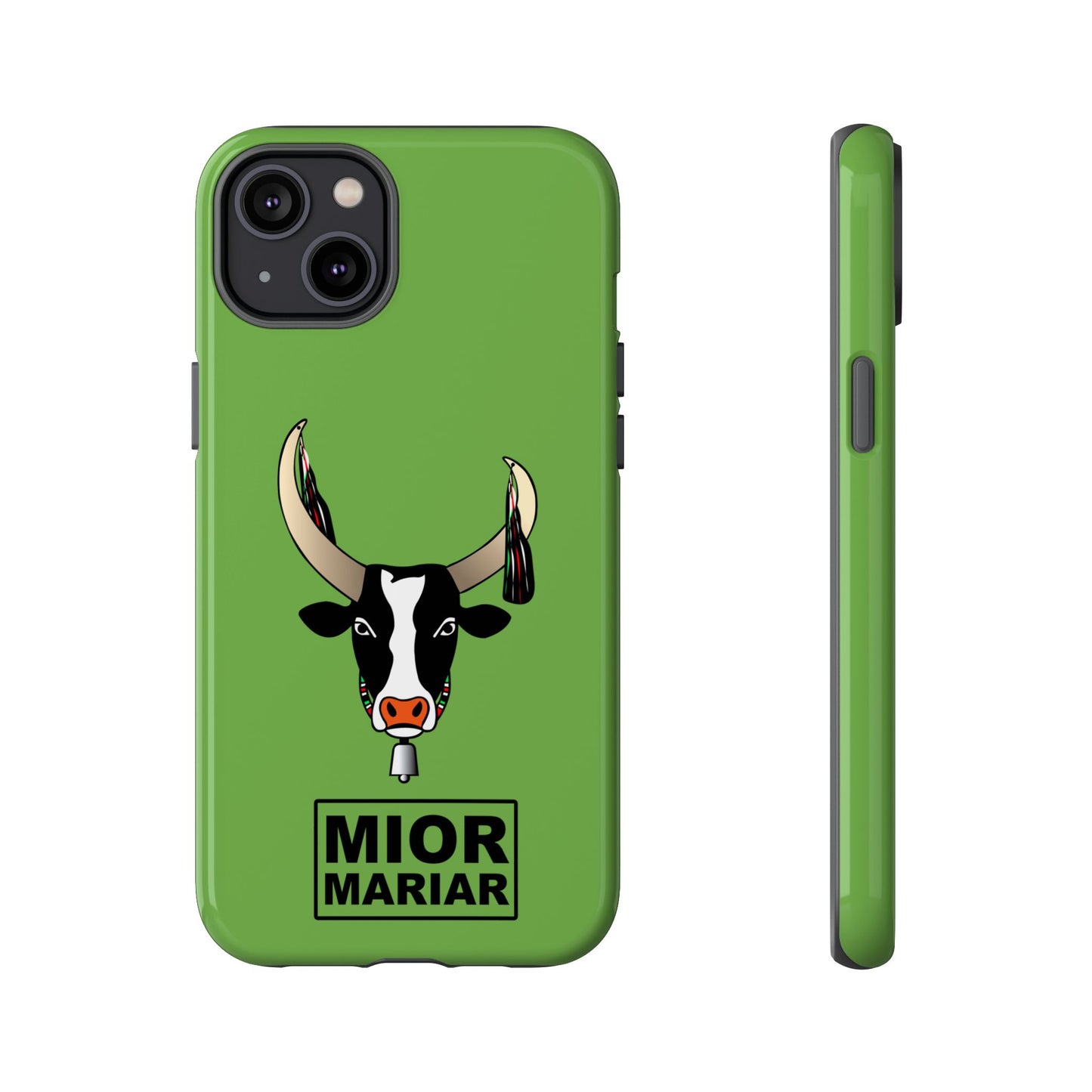 Cow Print Phone Case, Tough Cases for Animal Lovers, Fun Gift for Birthdays, Unique Accessories, Cute Cow Design
