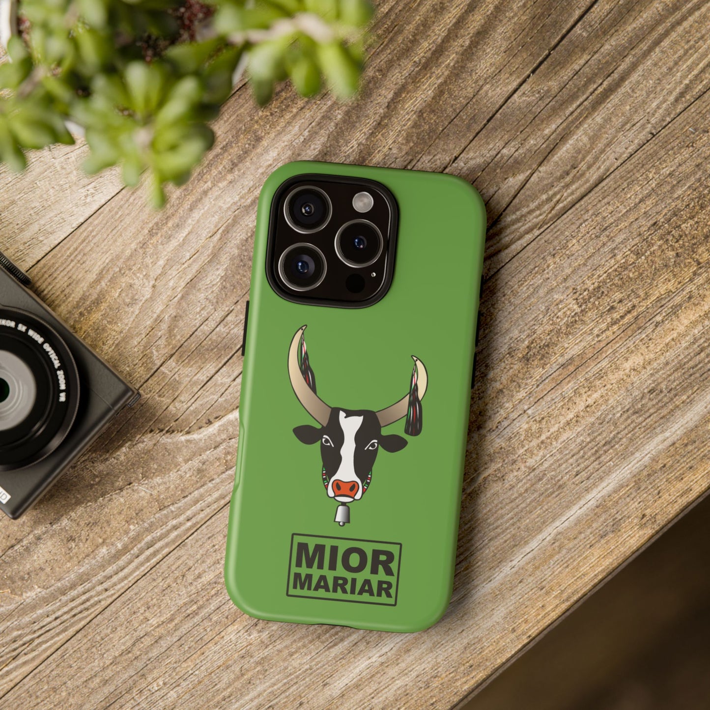 Cow Print Phone Case, Tough Cases for Animal Lovers, Fun Gift for Birthdays, Unique Accessories, Cute Cow Design