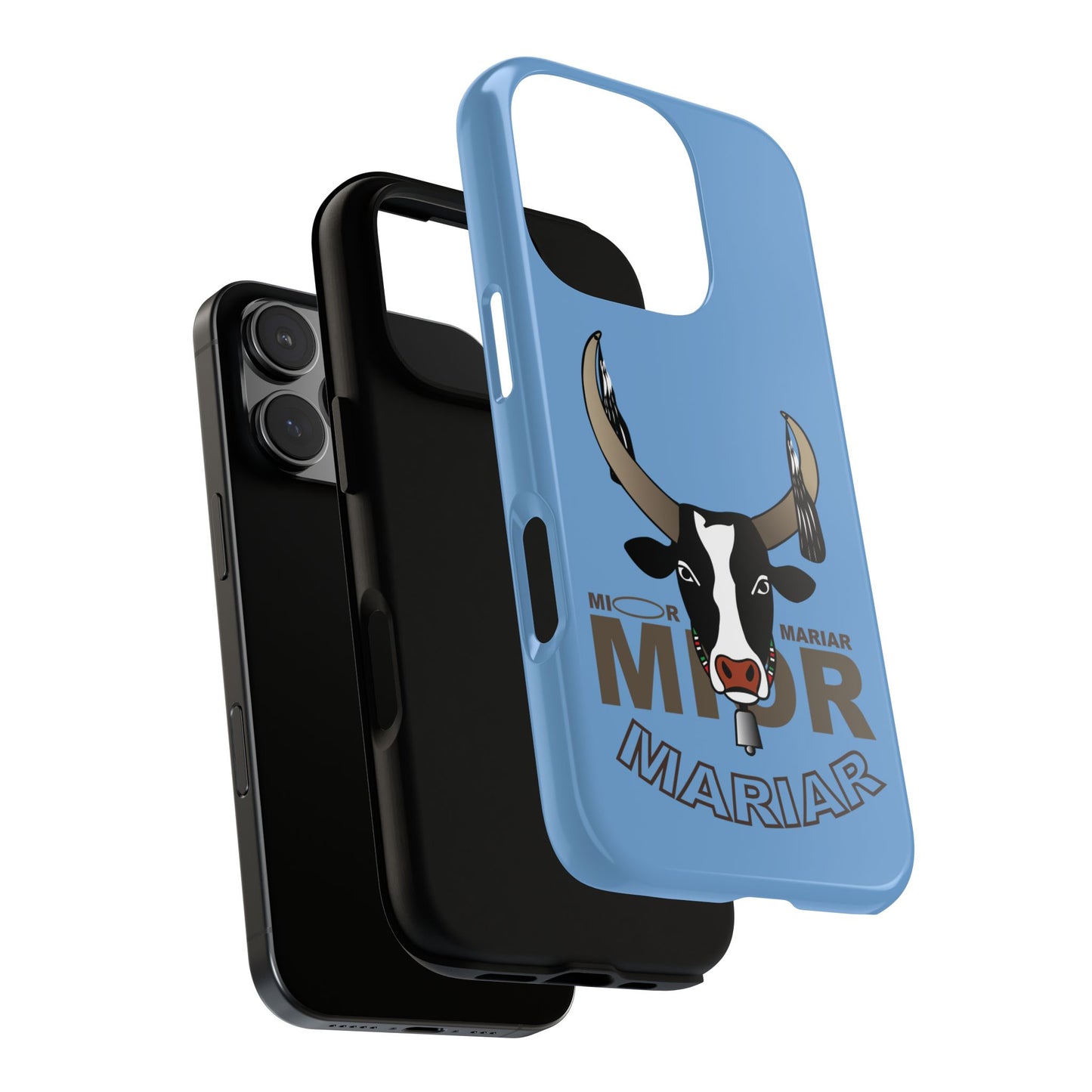 Cow Print Phone Case, Tough Cases for Animal Lovers, Cute Cow Phone Cover, Gifts for Farmers, Fun Cow Art Accessories