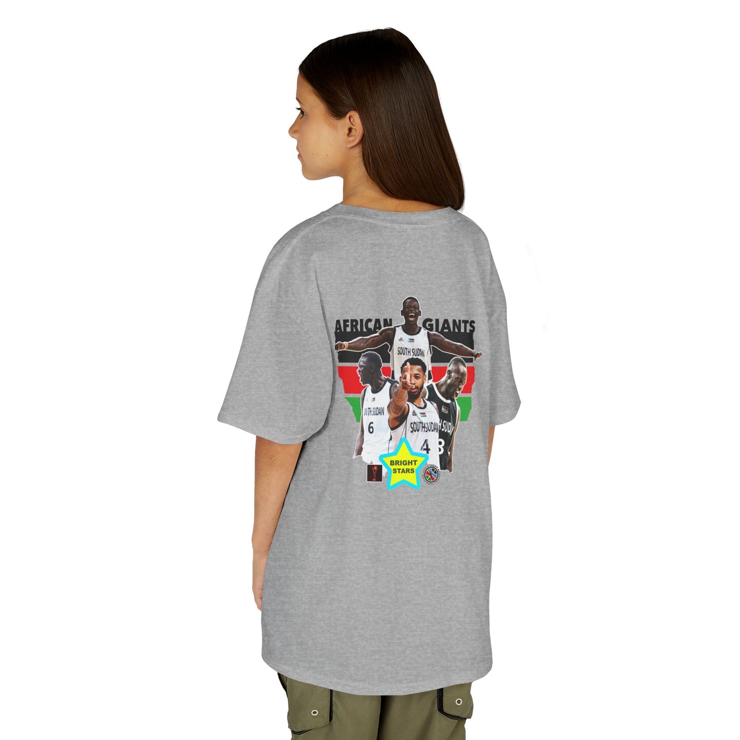 African Giants Kids Tee - Celebration of Culture, Custom Tee, Sports Fan Shirt, Gift for Young Athletes, African Pride Apparel