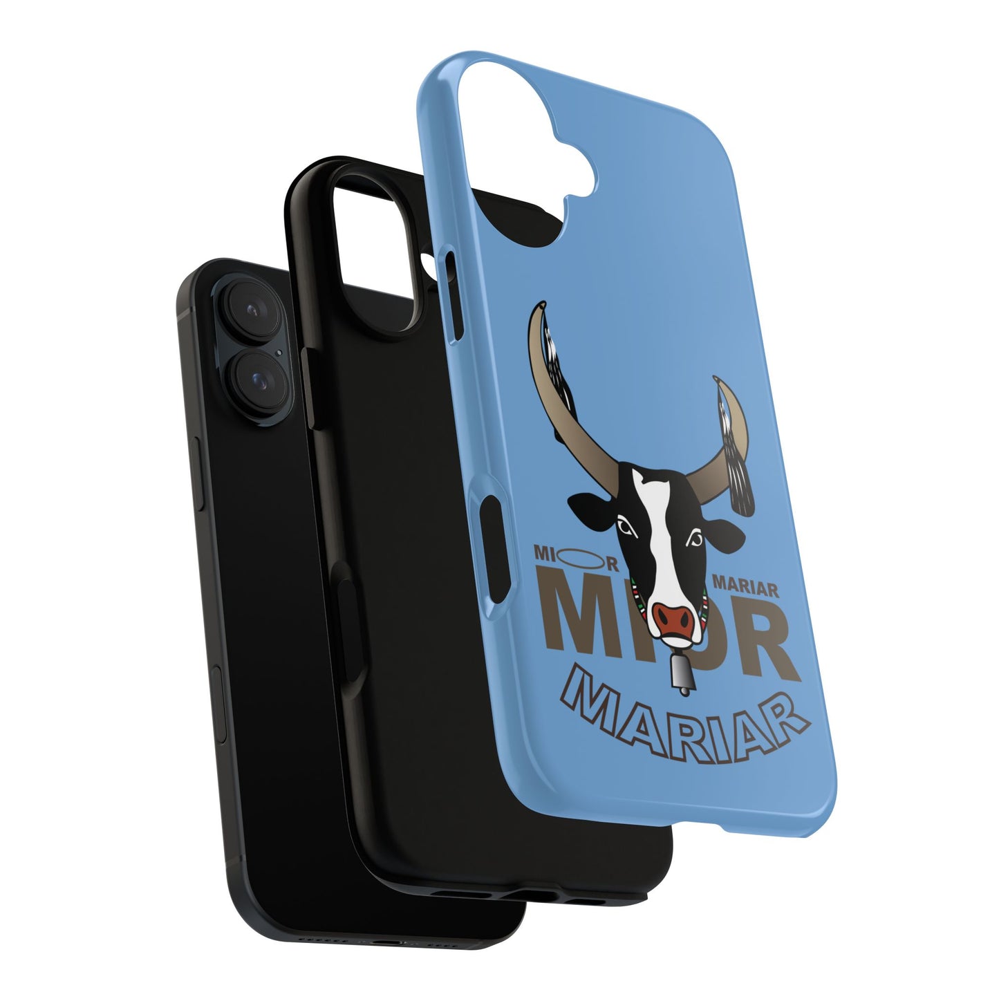 Cow Print Phone Case, Tough Cases for Animal Lovers, Cute Cow Phone Cover, Gifts for Farmers, Fun Cow Art Accessories