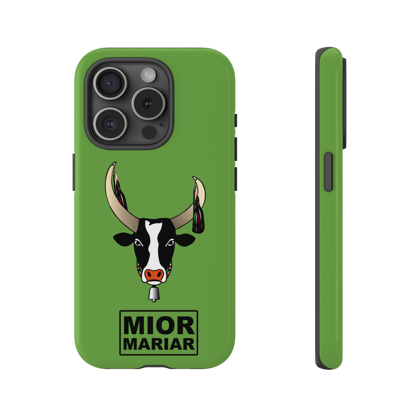 Cow Print Phone Case, Tough Cases for Animal Lovers, Fun Gift for Birthdays, Unique Accessories, Cute Cow Design