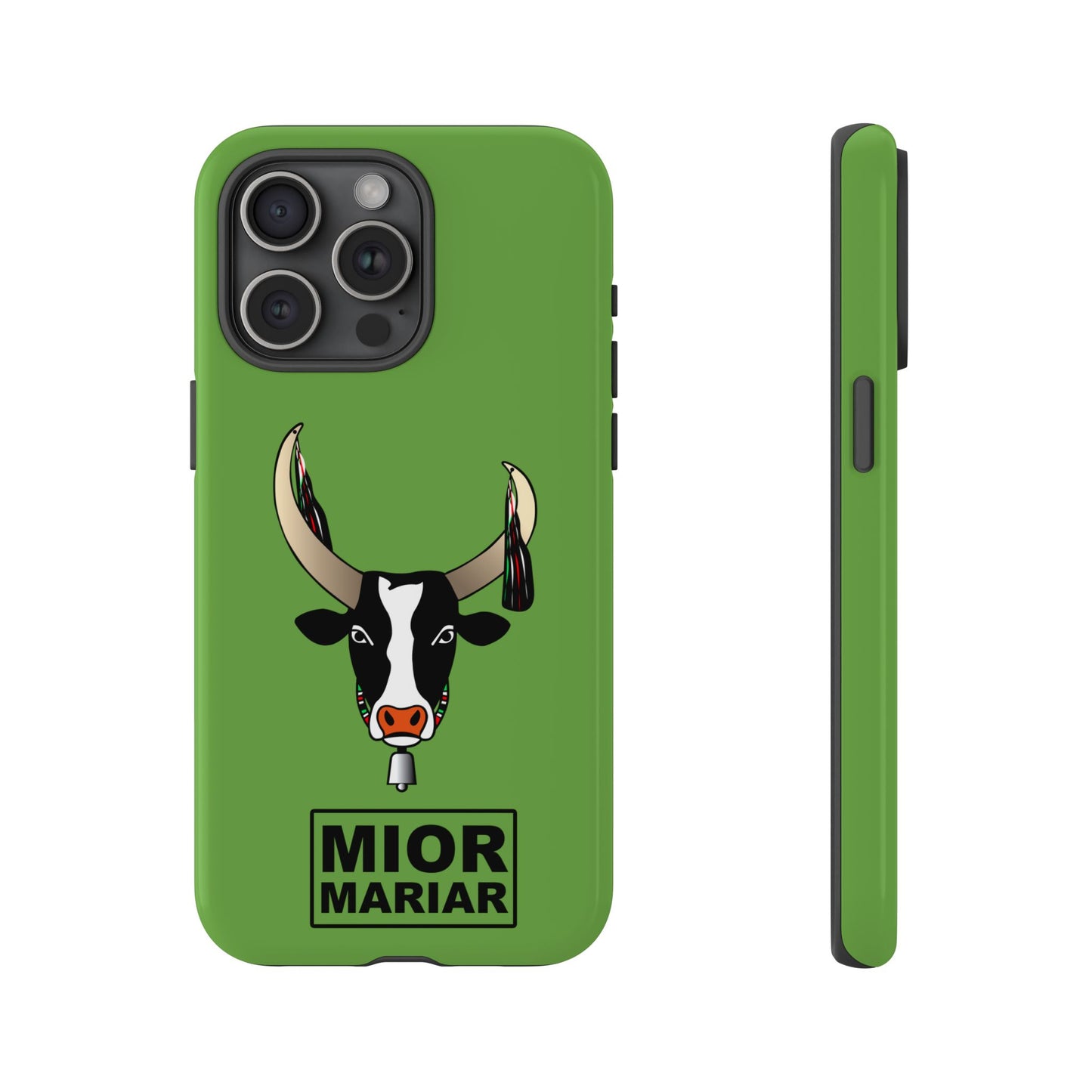 Cow Print Phone Case, Tough Cases for Animal Lovers, Fun Gift for Birthdays, Unique Accessories, Cute Cow Design