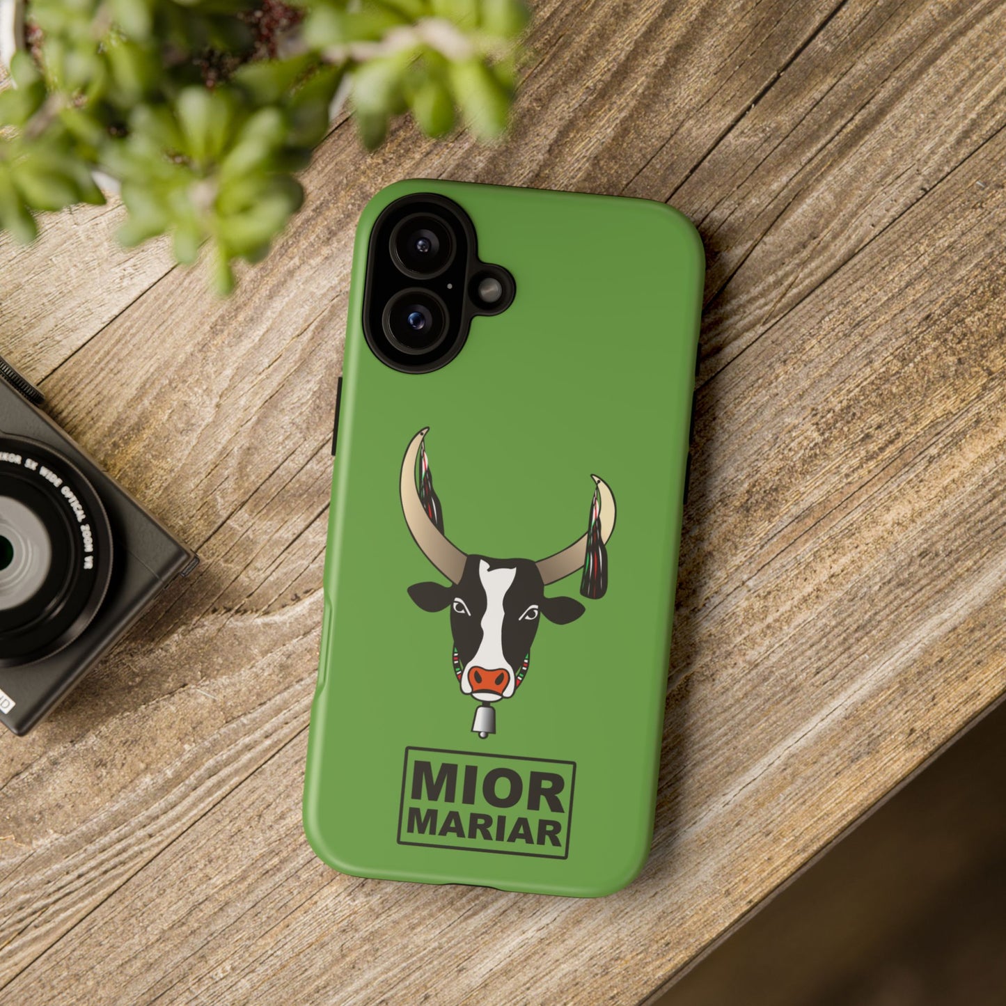 Cow Print Phone Case, Tough Cases for Animal Lovers, Fun Gift for Birthdays, Unique Accessories, Cute Cow Design