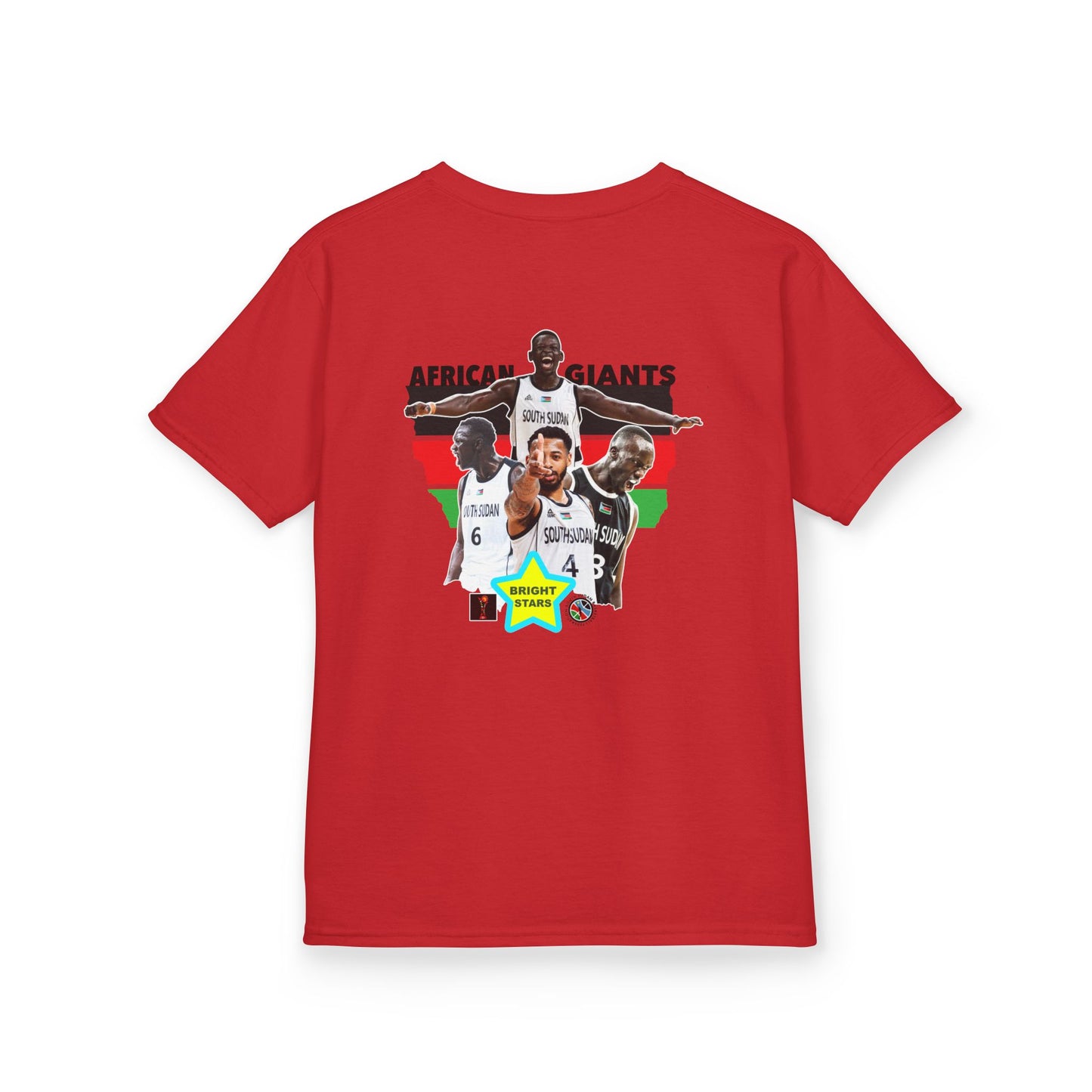 African Giants Kids Tee - Celebration of Culture, Custom Tee, Sports Fan Shirt, Gift for Young Athletes, African Pride Apparel