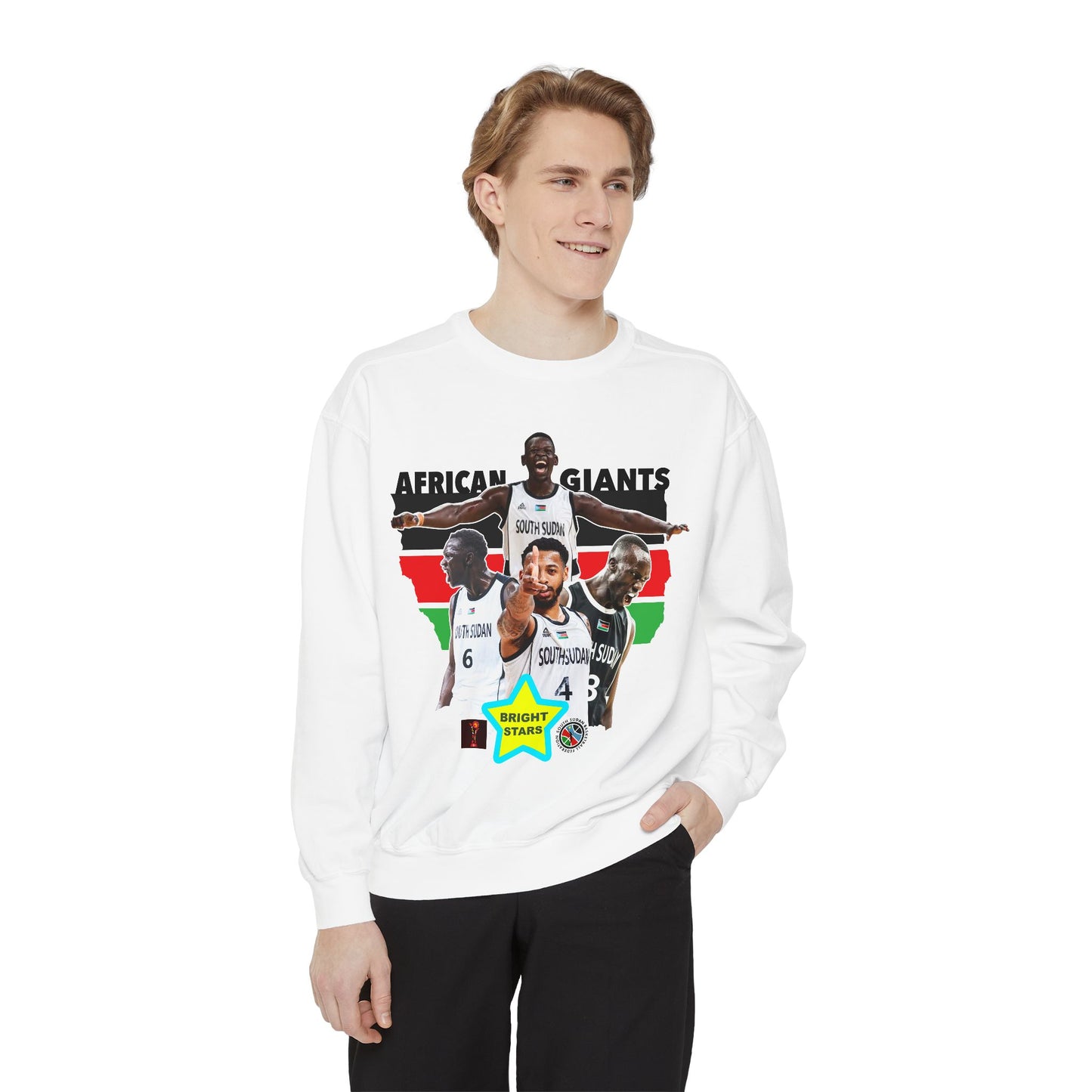 Basketball Sweatshirt - African Giants - Unisex