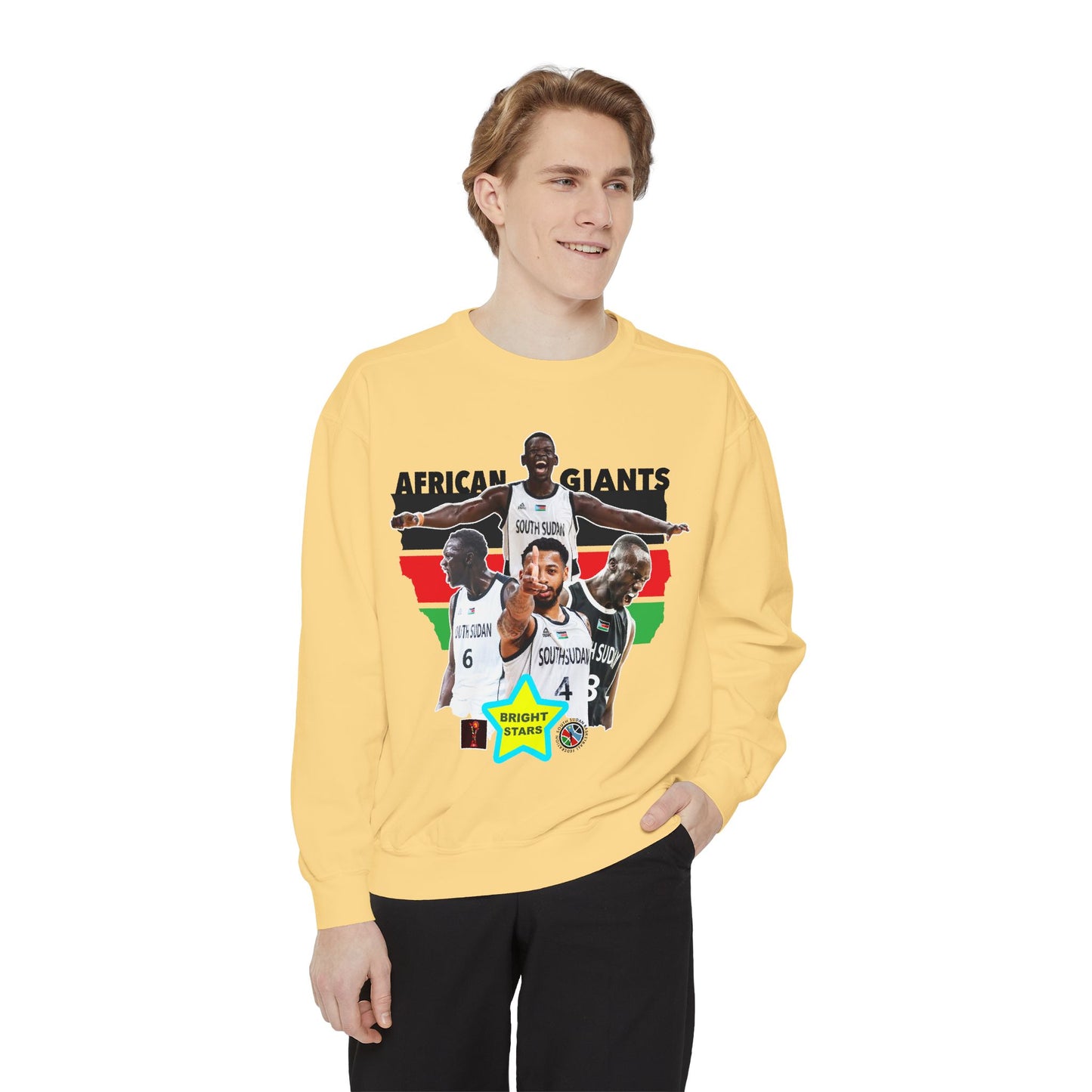 Basketball Sweatshirt - African Giants - Unisex