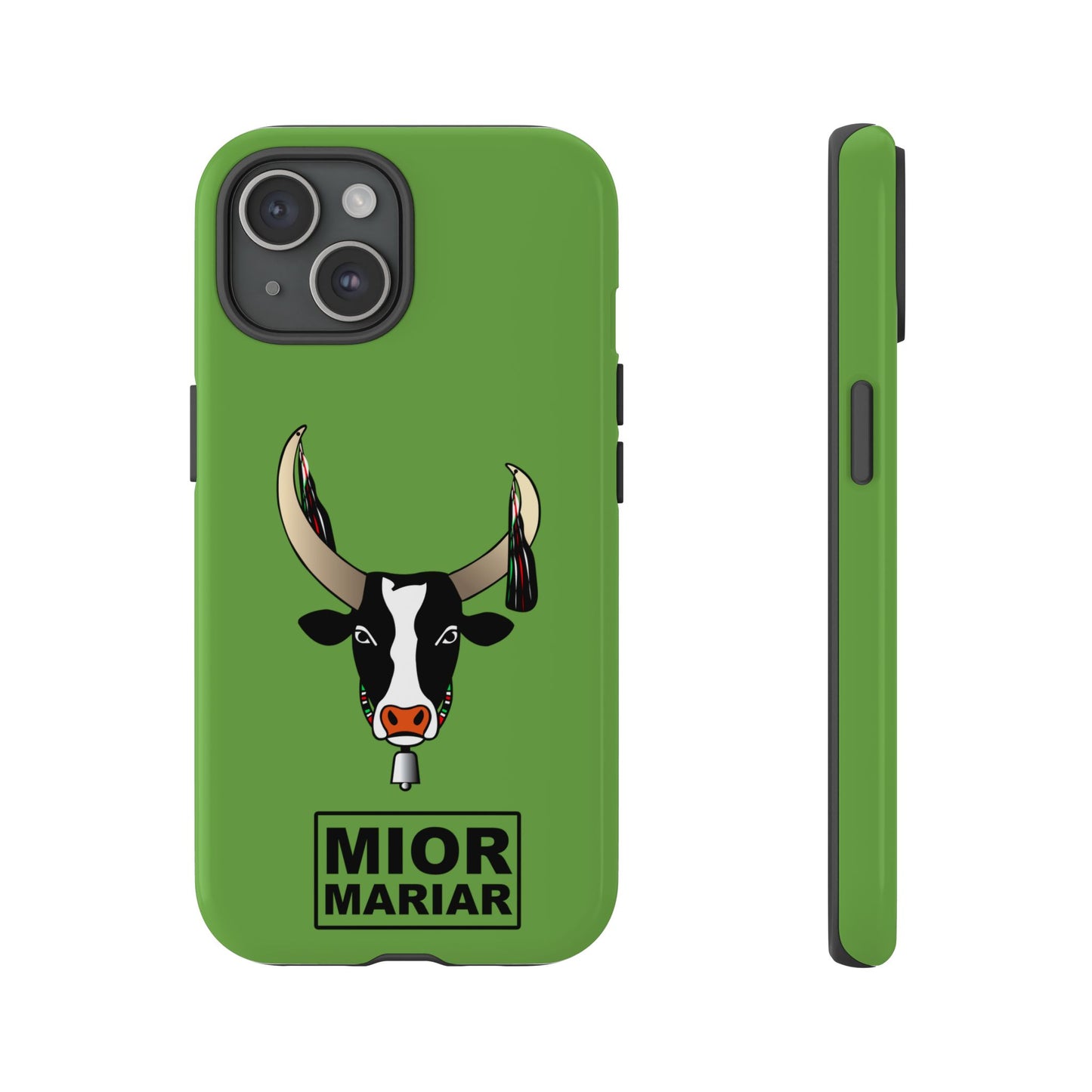 Cow Print Phone Case, Tough Cases for Animal Lovers, Fun Gift for Birthdays, Unique Accessories, Cute Cow Design