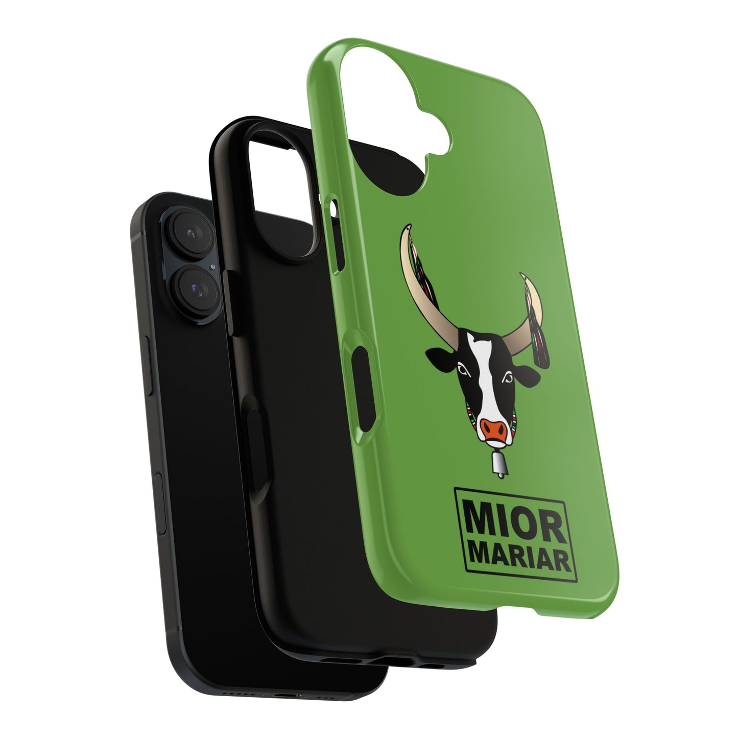 Cow Print Phone Case, Tough Cases for Animal Lovers, Fun Gift for Birthdays, Unique Accessories, Cute Cow Design