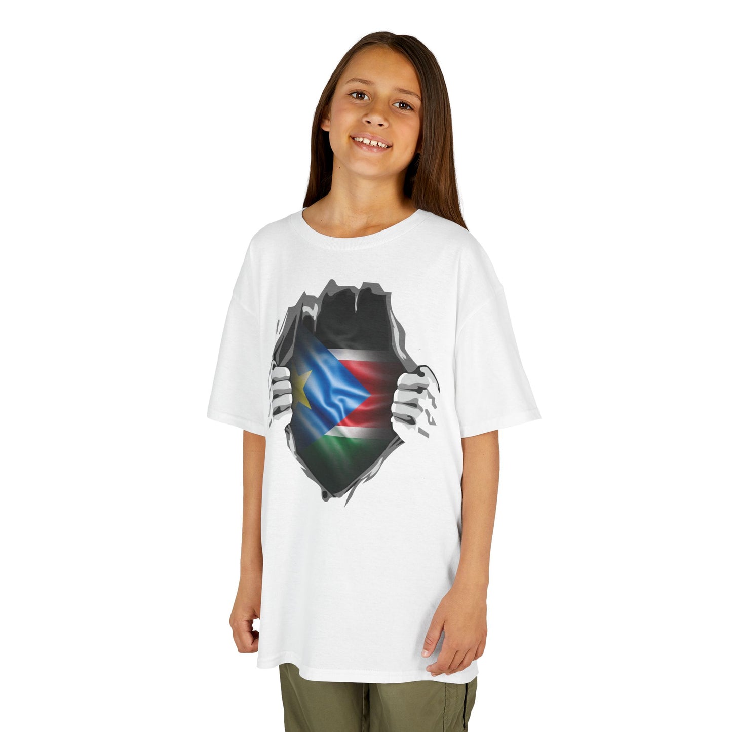 Kids Tee - South Sudan Flag