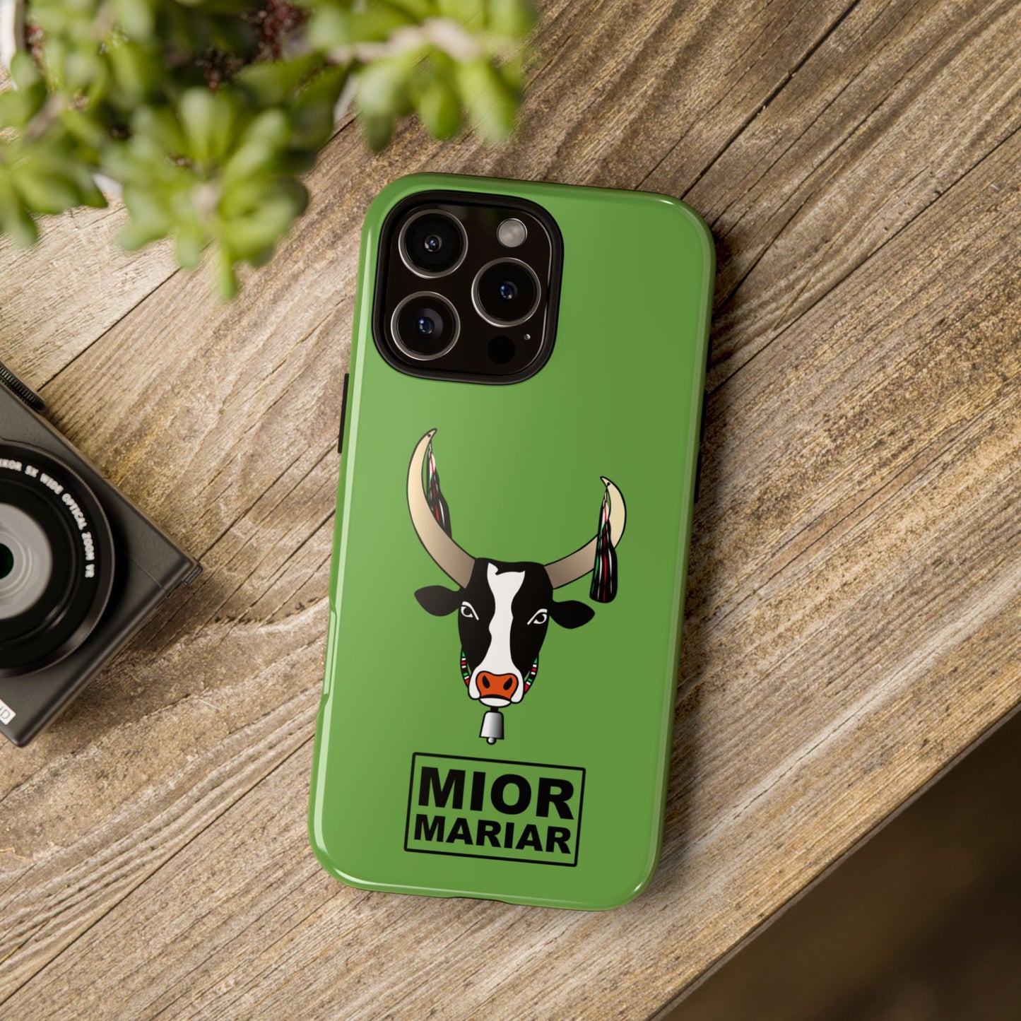 Cow Print Phone Case, Tough Cases for Animal Lovers, Fun Gift for Birthdays, Unique Accessories, Cute Cow Design