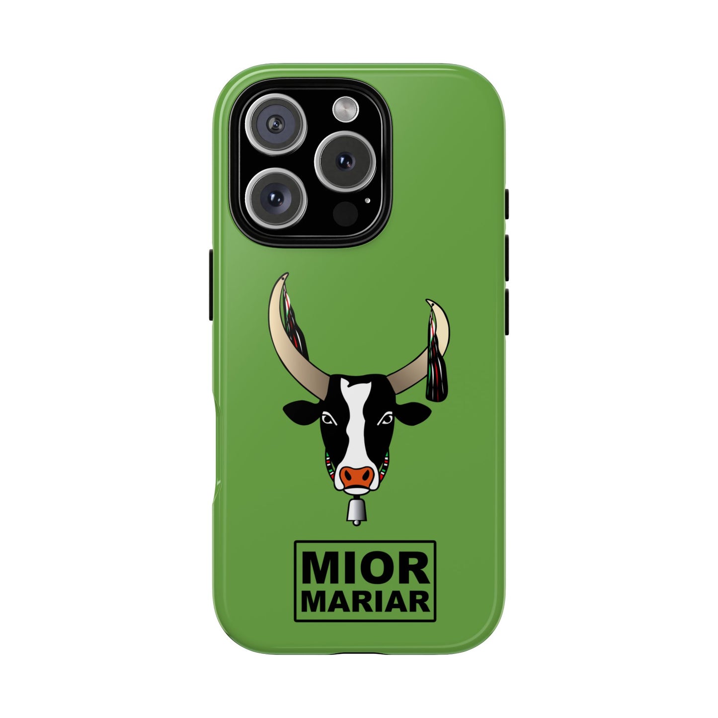 Cow Print Phone Case, Tough Cases for Animal Lovers, Fun Gift for Birthdays, Unique Accessories, Cute Cow Design