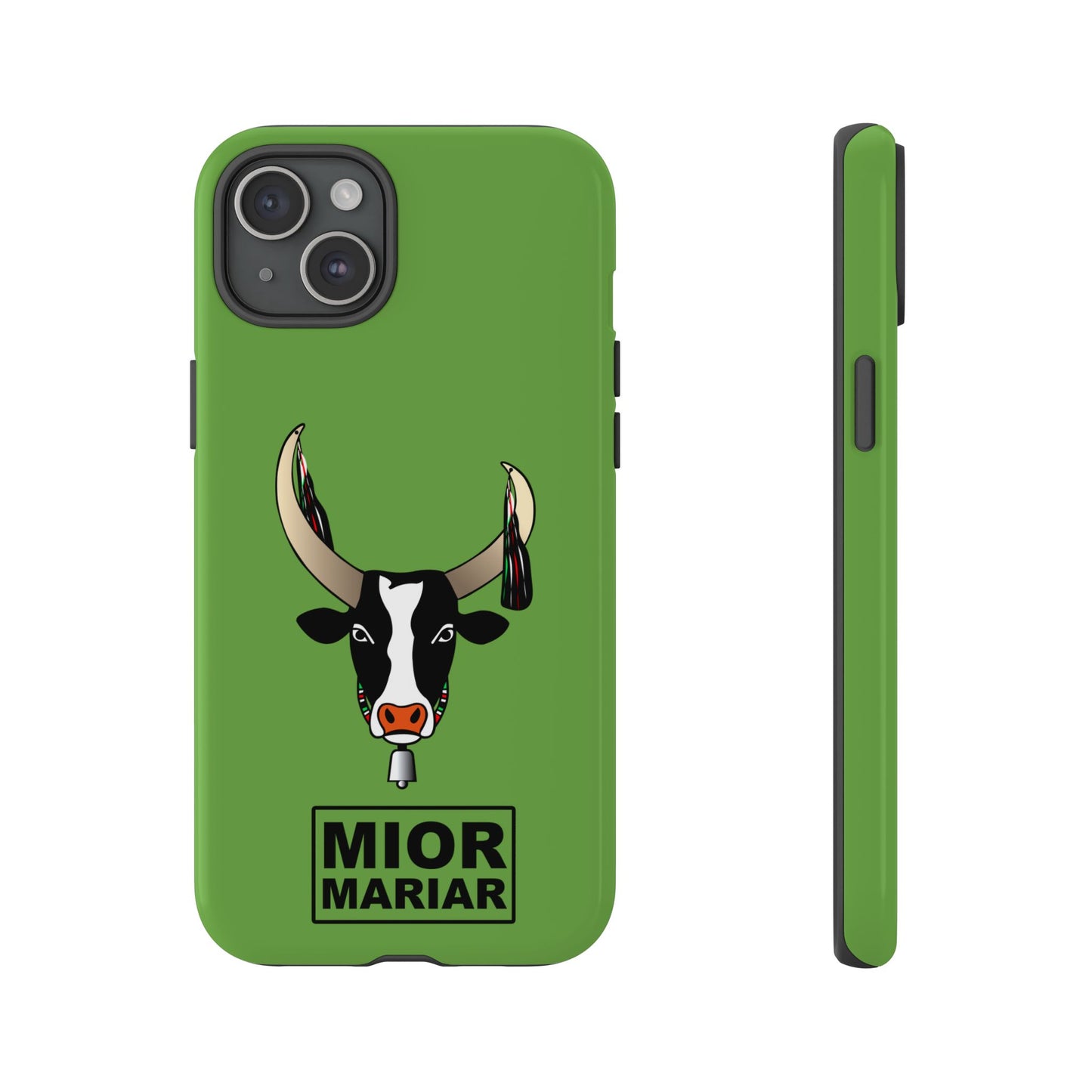 Cow Print Phone Case, Tough Cases for Animal Lovers, Fun Gift for Birthdays, Unique Accessories, Cute Cow Design