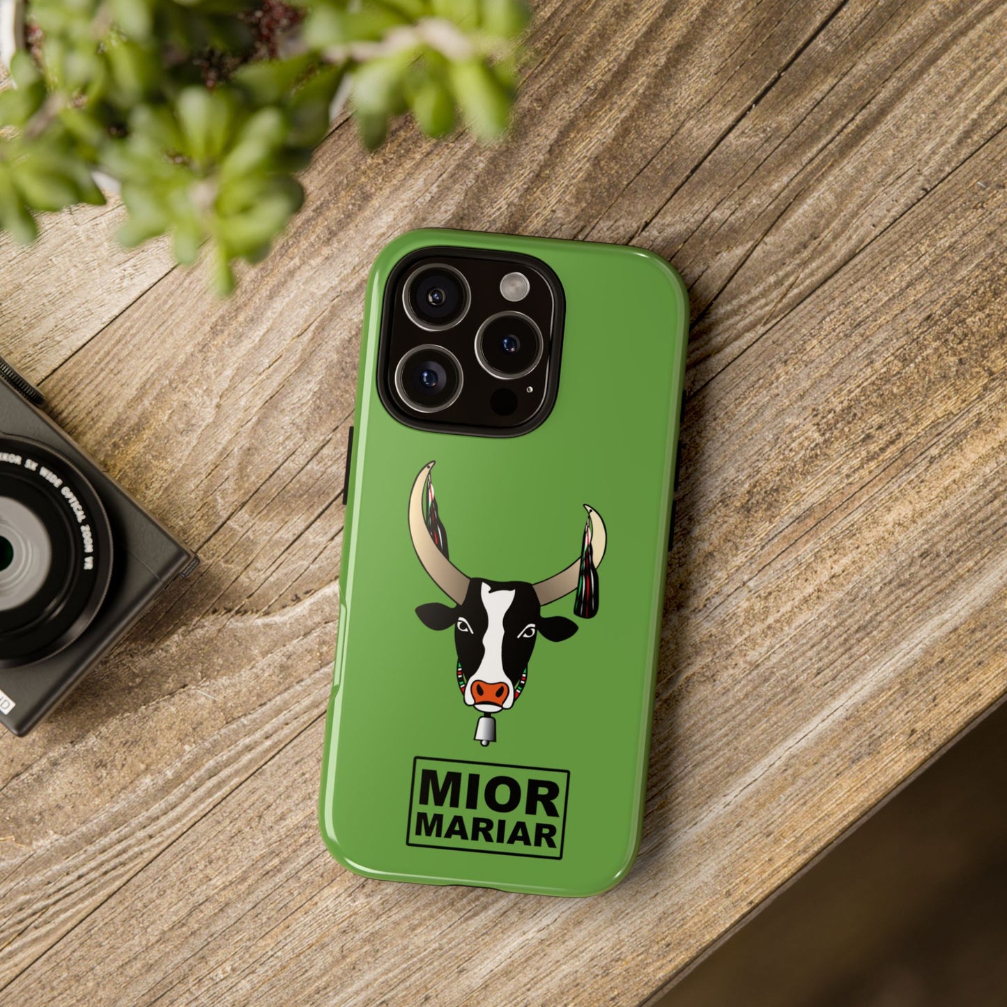 Cow Print Phone Case, Tough Cases for Animal Lovers, Fun Gift for Birthdays, Unique Accessories, Cute Cow Design
