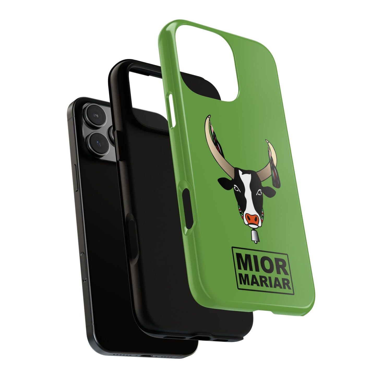 Cow Print Phone Case, Tough Cases for Animal Lovers, Fun Gift for Birthdays, Unique Accessories, Cute Cow Design