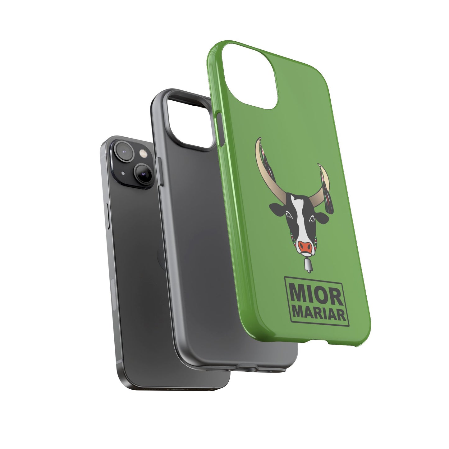 Cow Print Phone Case, Tough Cases for Animal Lovers, Fun Gift for Birthdays, Unique Accessories, Cute Cow Design