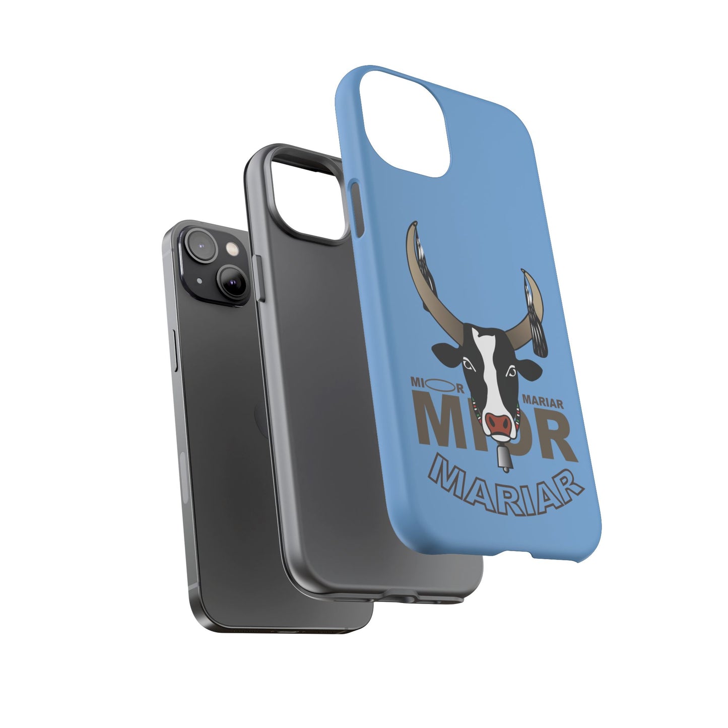 Cow Print Phone Case, Tough Cases for Animal Lovers, Cute Cow Phone Cover, Gifts for Farmers, Fun Cow Art Accessories