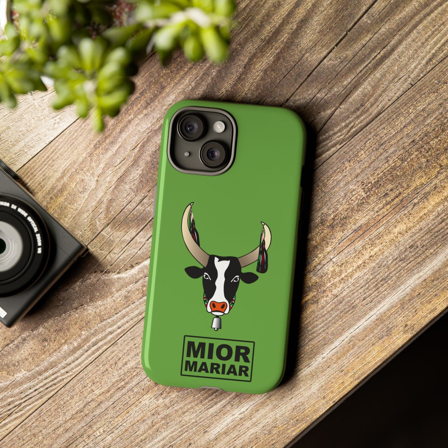 Cow Print Phone Case, Tough Cases for Animal Lovers, Fun Gift for Birthdays, Unique Accessories, Cute Cow Design