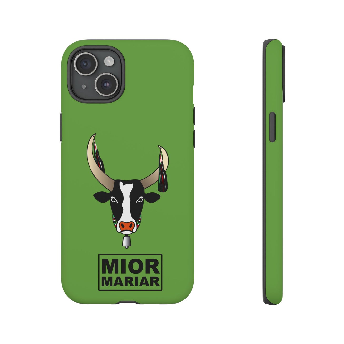 Cow Print Phone Case, Tough Cases for Animal Lovers, Fun Gift for Birthdays, Unique Accessories, Cute Cow Design