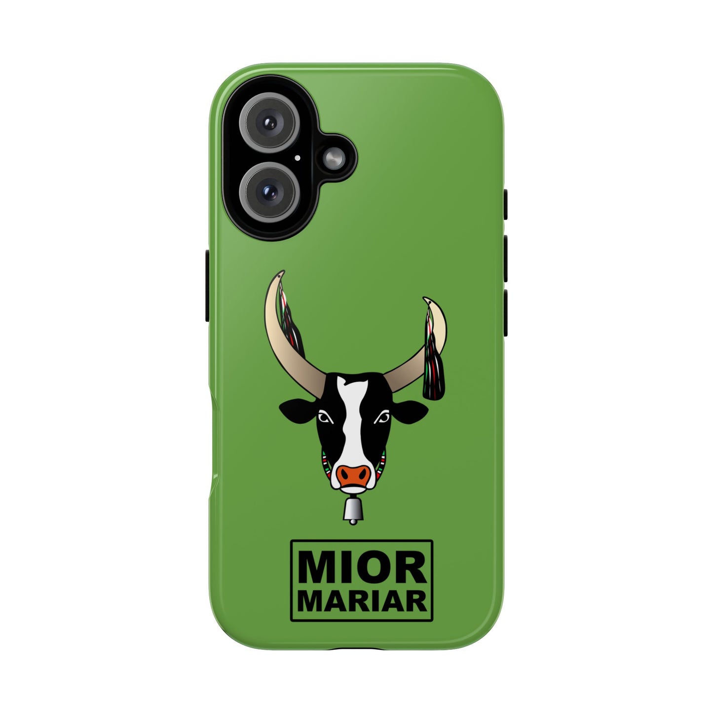 Cow Print Phone Case, Tough Cases for Animal Lovers, Fun Gift for Birthdays, Unique Accessories, Cute Cow Design