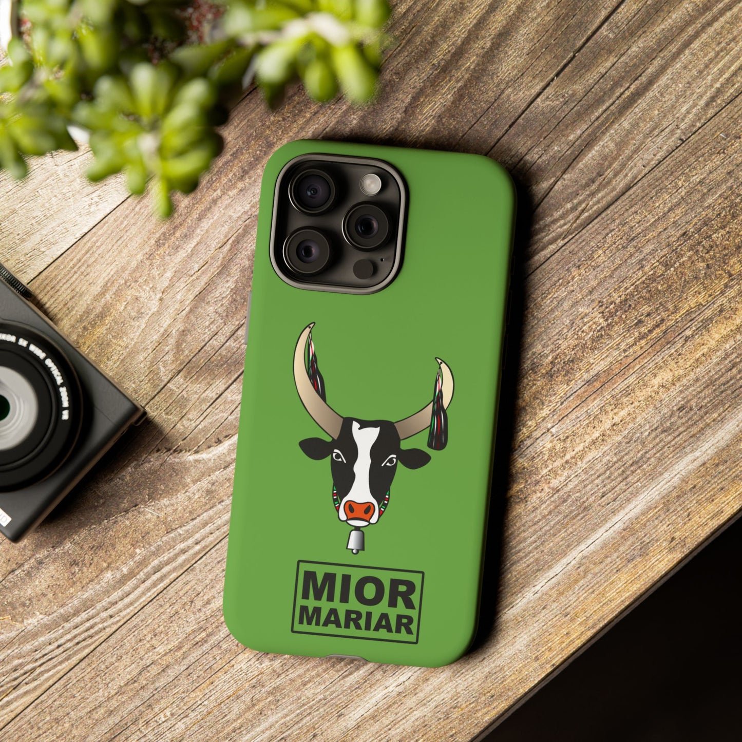 Cow Print Phone Case, Tough Cases for Animal Lovers, Fun Gift for Birthdays, Unique Accessories, Cute Cow Design