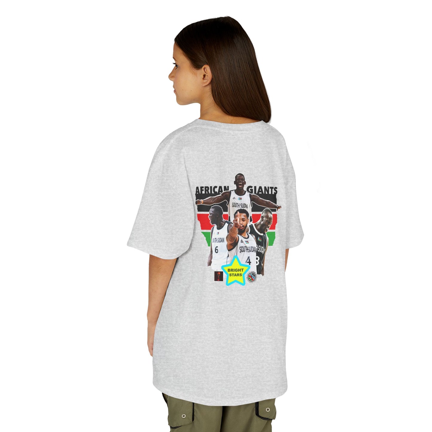 African Giants Kids Tee - Celebration of Culture, Custom Tee, Sports Fan Shirt, Gift for Young Athletes, African Pride Apparel
