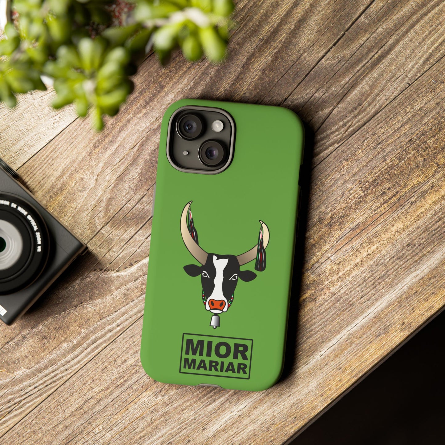 Cow Print Phone Case, Tough Cases for Animal Lovers, Fun Gift for Birthdays, Unique Accessories, Cute Cow Design