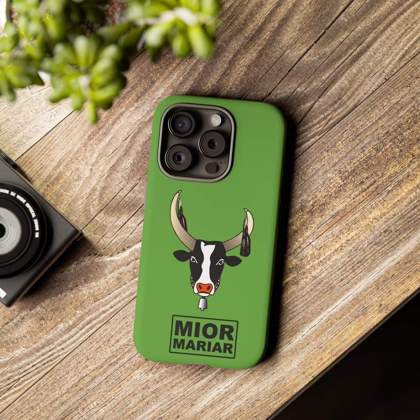 Cow Print Phone Case, Tough Cases for Animal Lovers, Fun Gift for Birthdays, Unique Accessories, Cute Cow Design