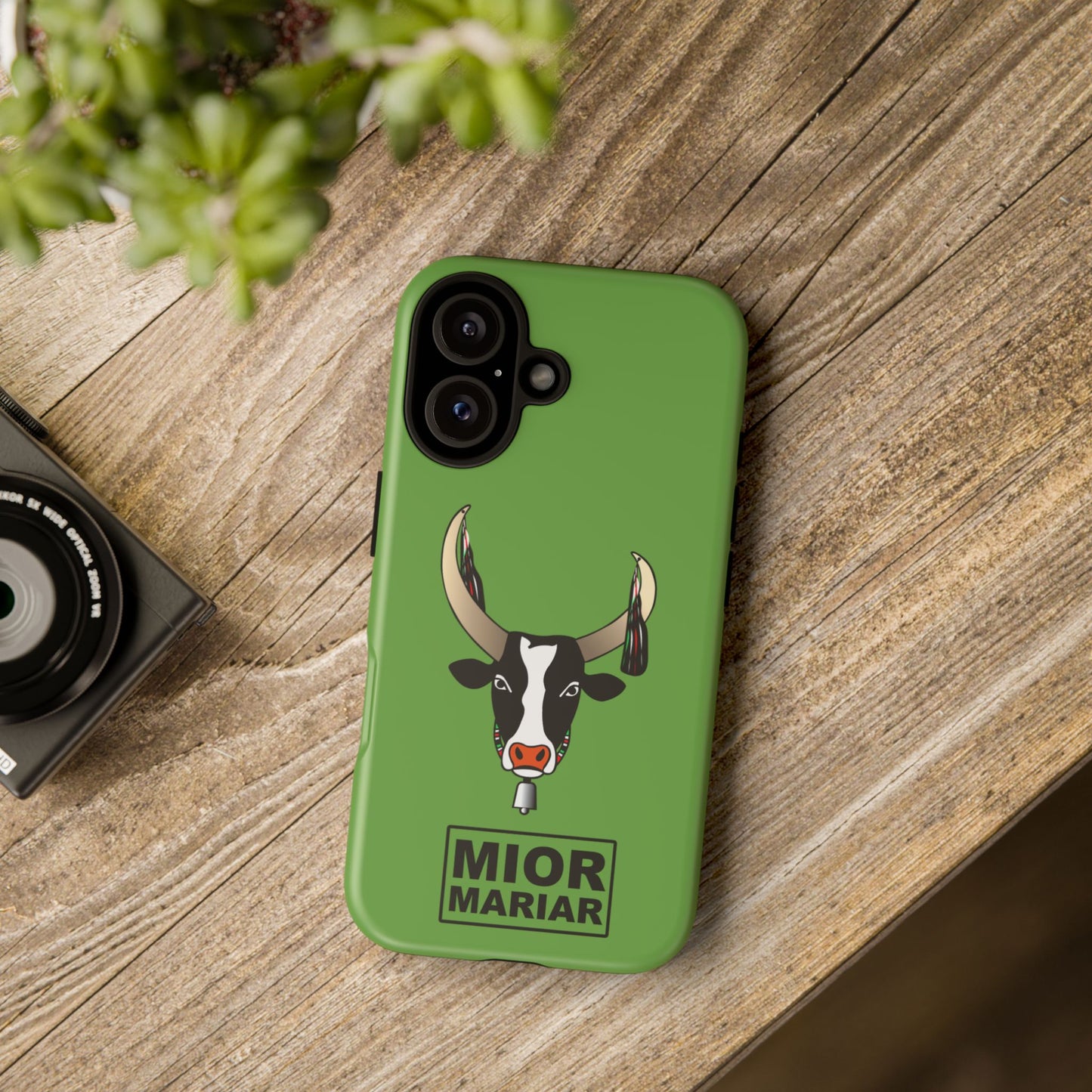 Cow Print Phone Case, Tough Cases for Animal Lovers, Fun Gift for Birthdays, Unique Accessories, Cute Cow Design