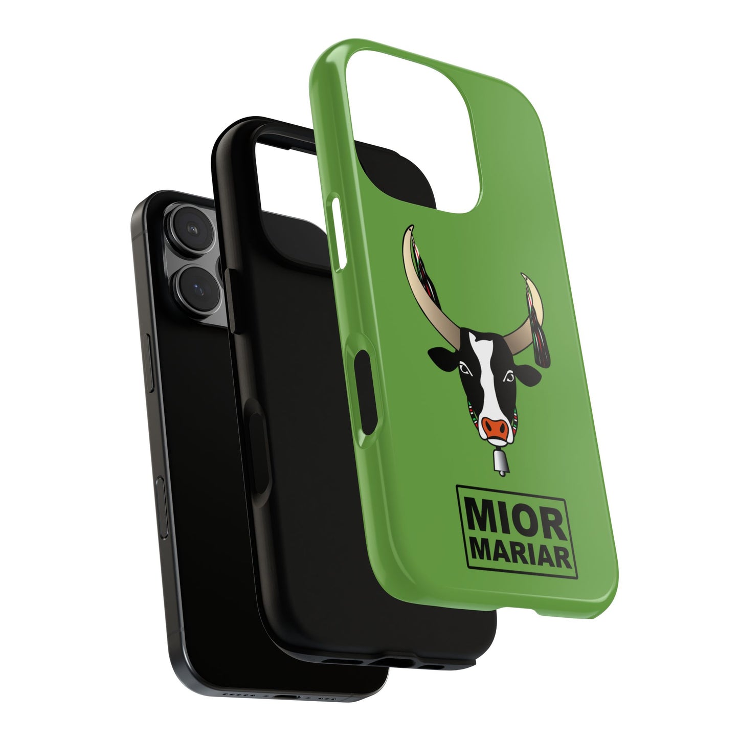 Cow Print Phone Case, Tough Cases for Animal Lovers, Fun Gift for Birthdays, Unique Accessories, Cute Cow Design