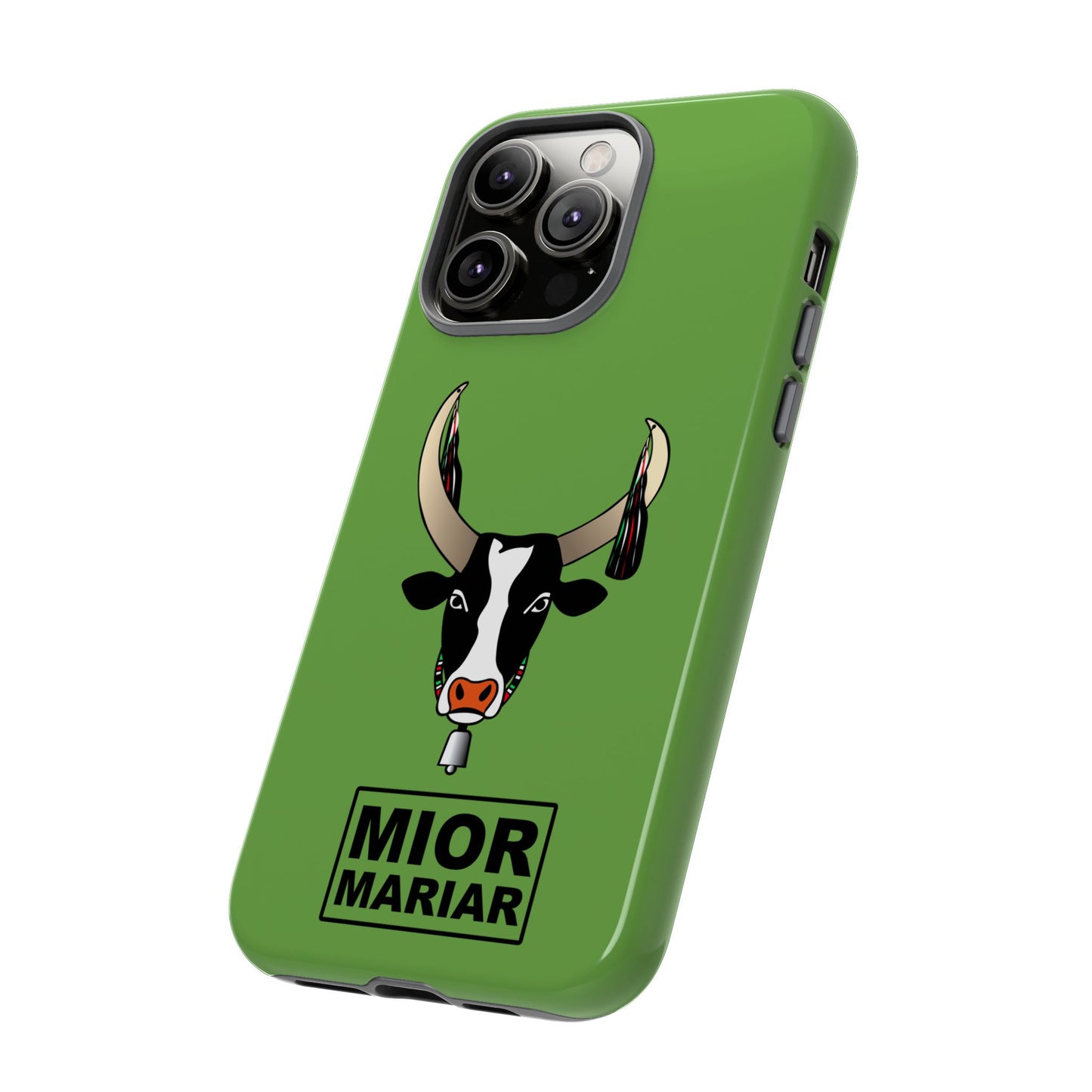 Cow Print Phone Case, Tough Cases for Animal Lovers, Fun Gift for Birthdays, Unique Accessories, Cute Cow Design