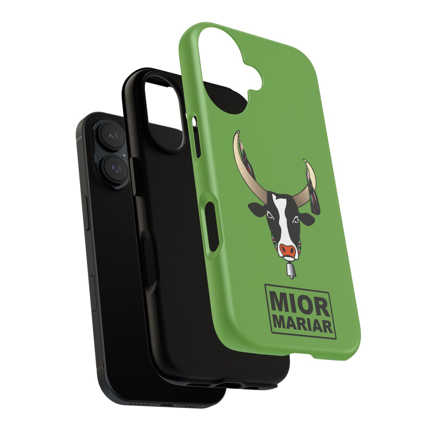 Cow Print Phone Case, Tough Cases for Animal Lovers, Fun Gift for Birthdays, Unique Accessories, Cute Cow Design