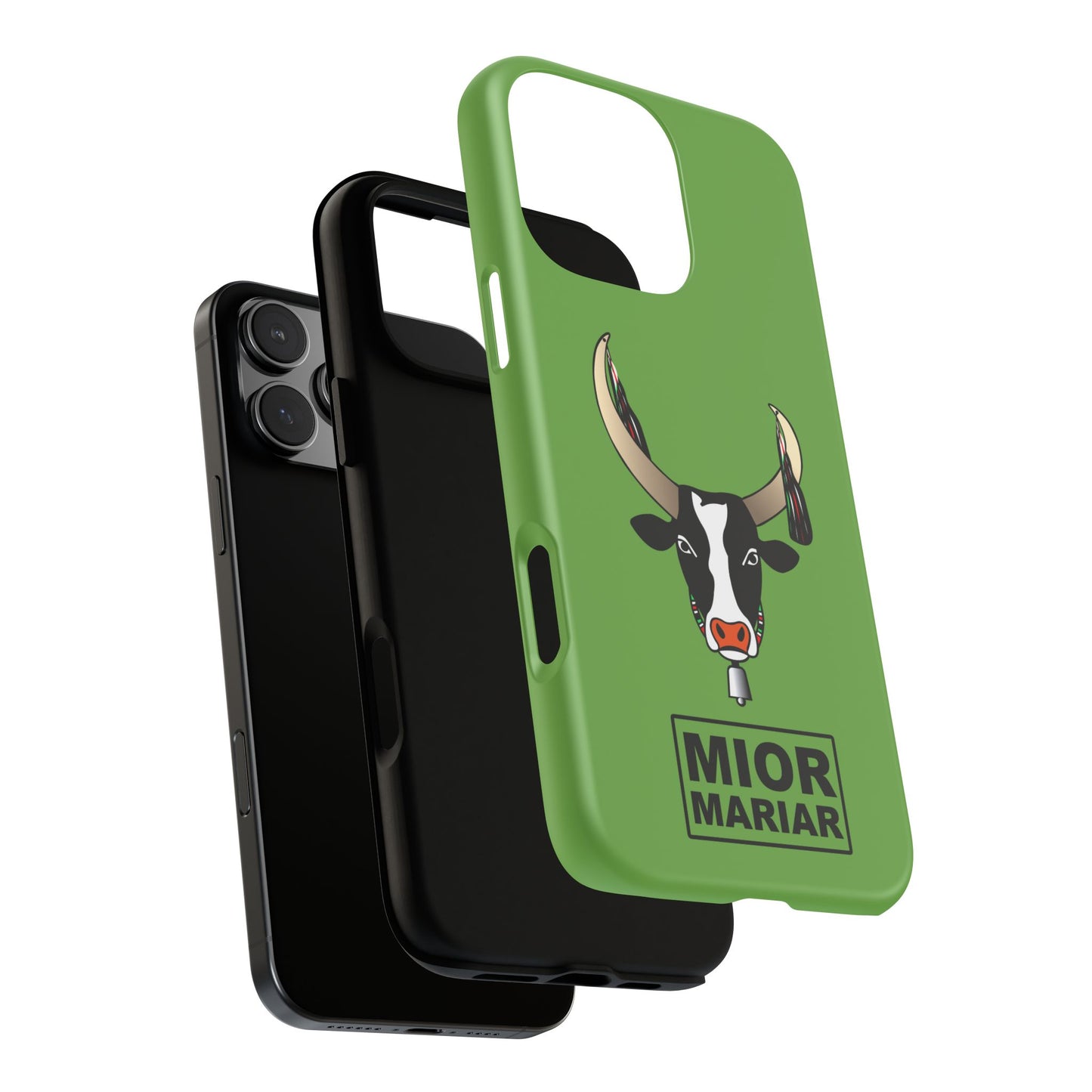 Cow Print Phone Case, Tough Cases for Animal Lovers, Fun Gift for Birthdays, Unique Accessories, Cute Cow Design