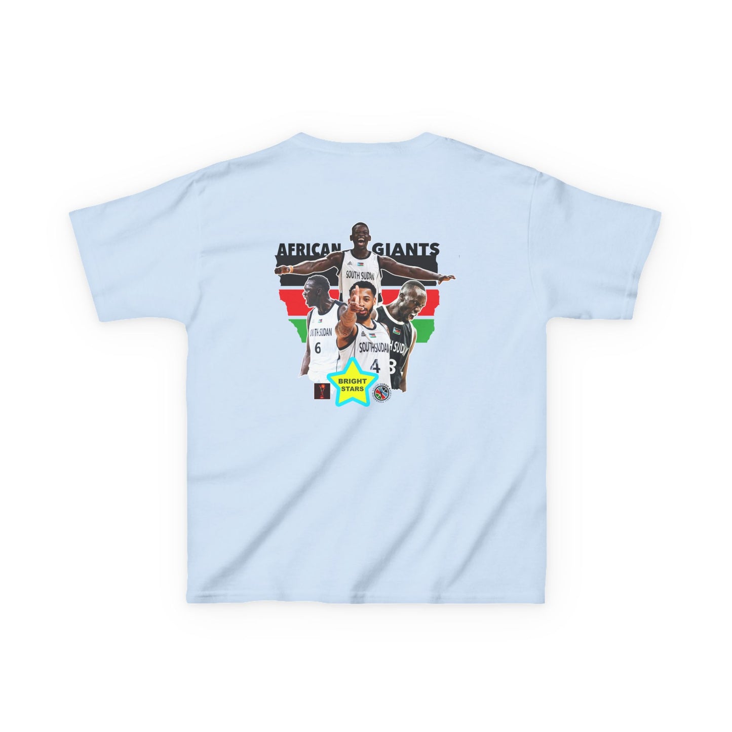 African Giants Kids Tee - Celebration of Culture, Custom Tee, Sports Fan Shirt, Gift for Young Athletes, African Pride Apparel