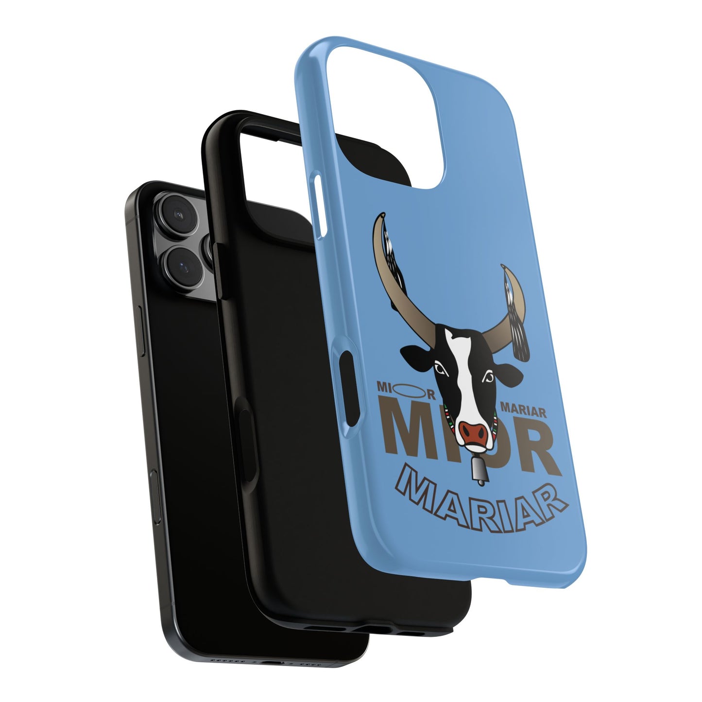 Cow Print Phone Case, Tough Cases for Animal Lovers, Cute Cow Phone Cover, Gifts for Farmers, Fun Cow Art Accessories