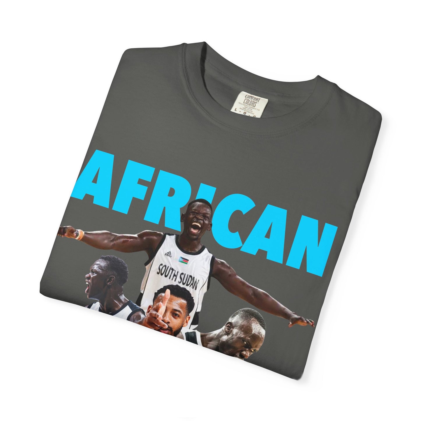 African Giants Unisex Garment-Dyed T-Shirt | Sportswear, Casual Wear, Gift for Athletes, Fan Gear, Statement Tee