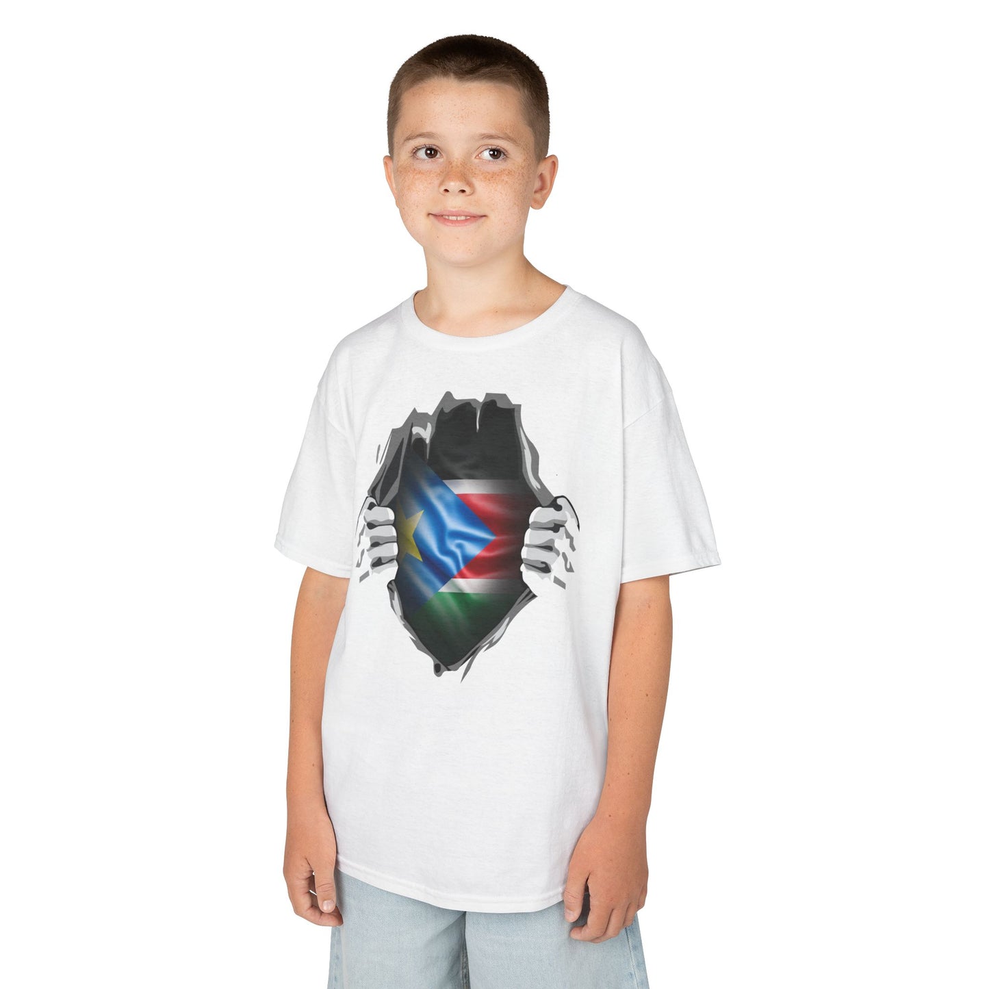 Kids Tee - South Sudan Flag