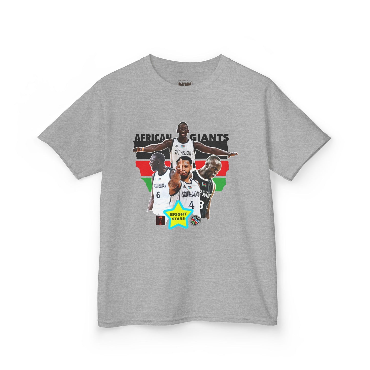 African Giants Kids Tee - Celebration of Culture, Custom Tee, Sports Fan Shirt, Gift for Young Athletes, African Pride Apparel
