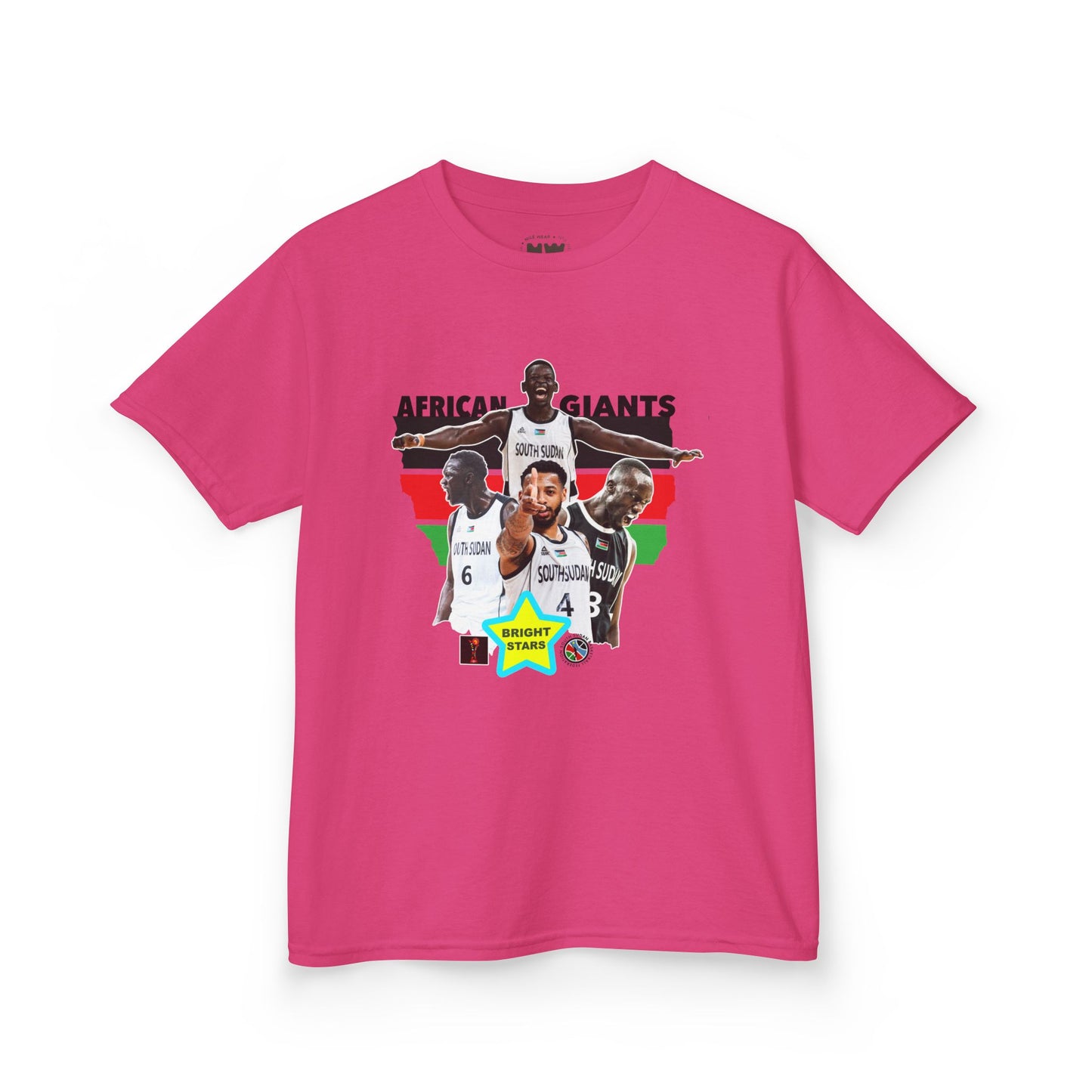African Giants Kids Tee - Celebration of Culture, Custom Tee, Sports Fan Shirt, Gift for Young Athletes, African Pride Apparel