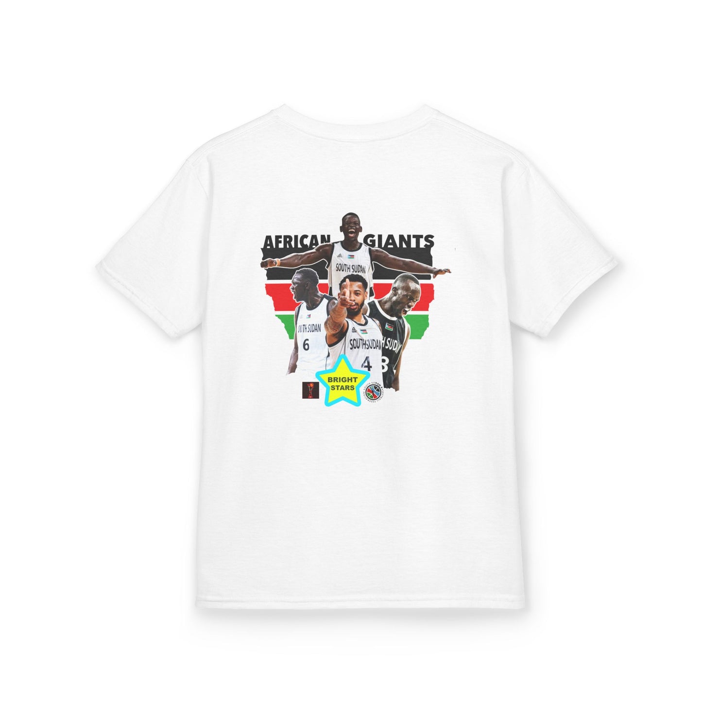 African Giants Kids Tee - Celebration of Culture, Custom Tee, Sports Fan Shirt, Gift for Young Athletes, African Pride Apparel
