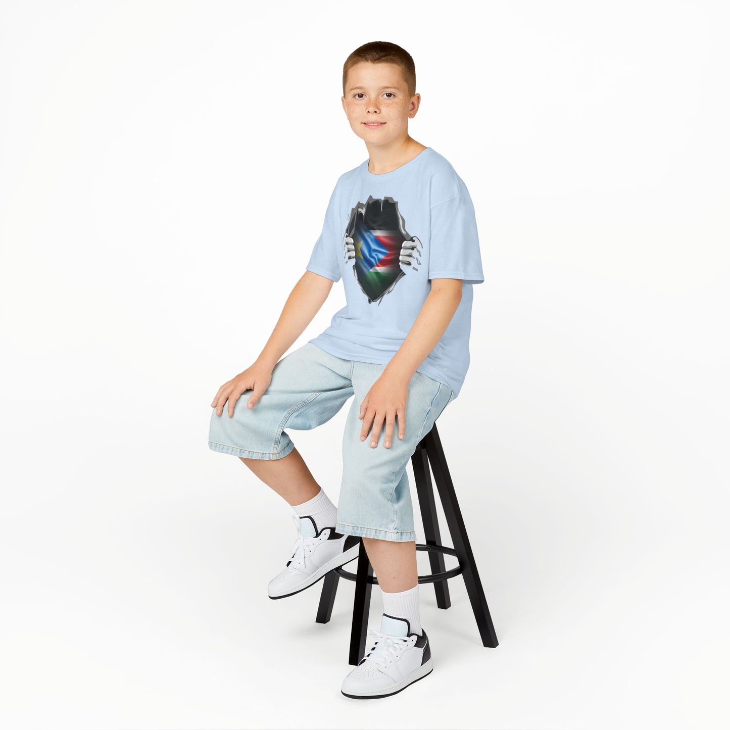 Kids Tee - South Sudan Flag