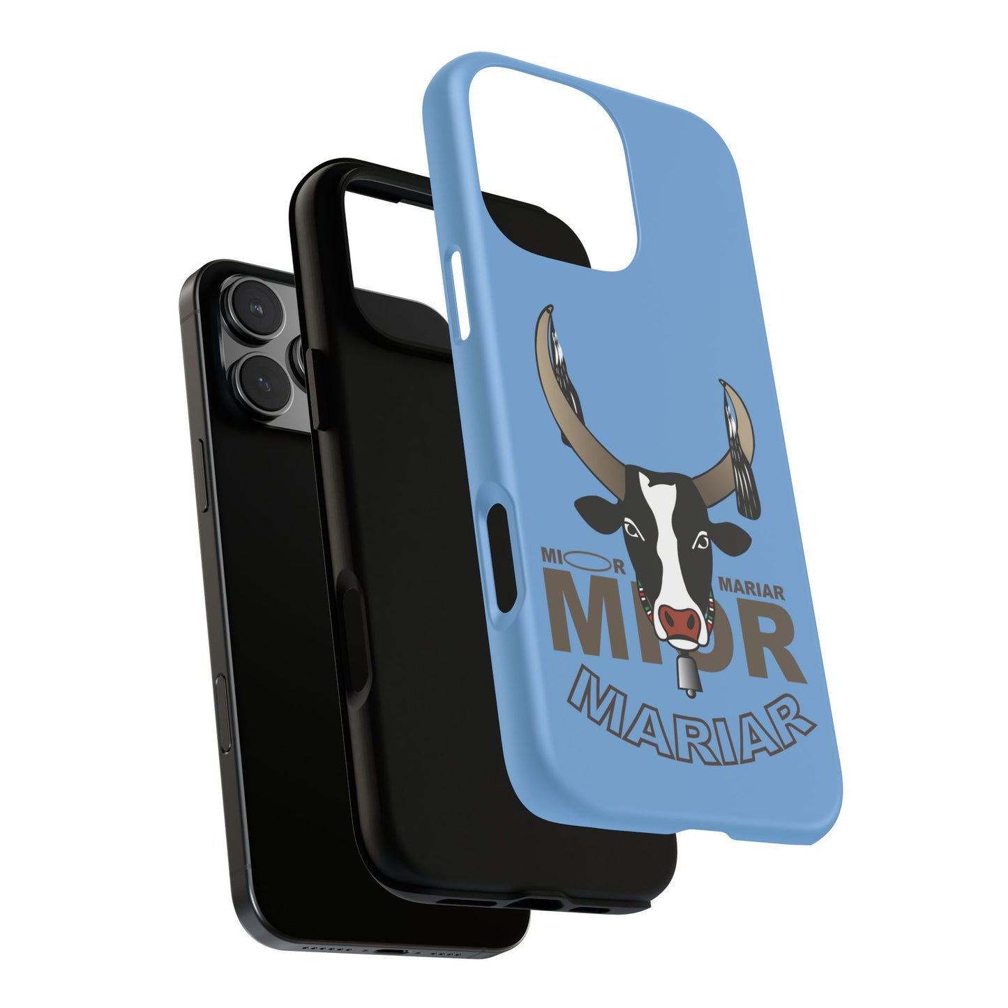Cow Print Phone Case, Tough Cases for Animal Lovers, Cute Cow Phone Cover, Gifts for Farmers, Fun Cow Art Accessories