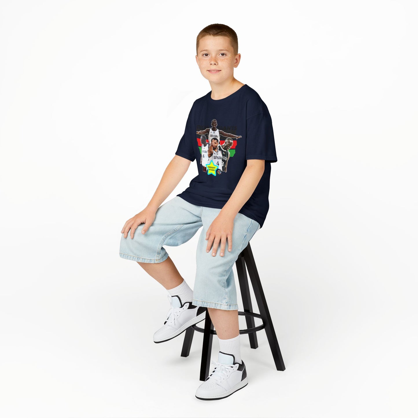 African Giants Kids Tee - Celebration of Culture, Custom Tee, Sports Fan Shirt, Gift for Young Athletes, African Pride Apparel